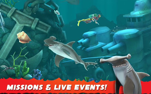 Hungry Shark Evolution screenshot 1