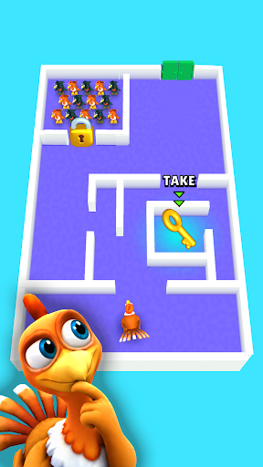 Turkey Escape: Farm Breakout! screenshot 1