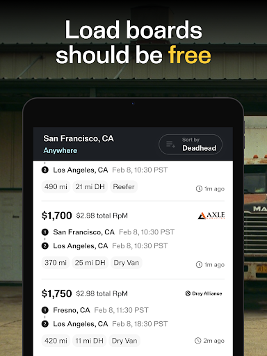 TruckSmarter Free Load Board screenshot 5