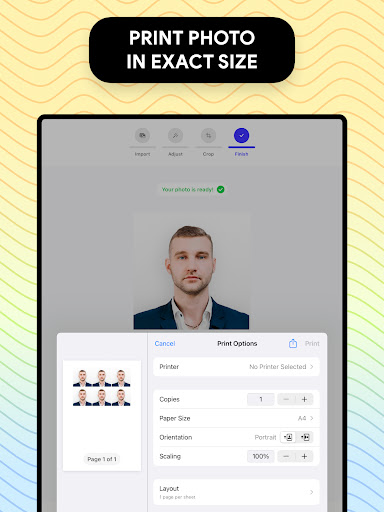 Passport Photo: ID Photo Print screenshot 12
