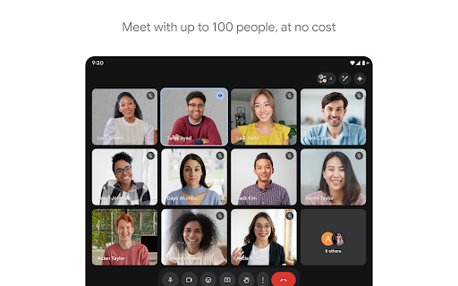 Google Meet screenshot 1