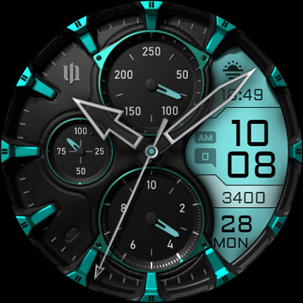 S4U Assen - Hybrid watch face screenshot 9