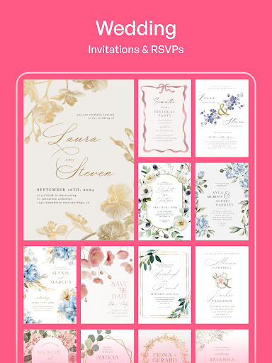 Invitation Maker: Cards & RSVP screenshot 19