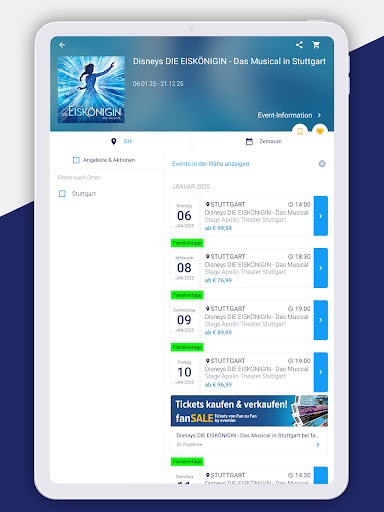 EVENTIM DE: Tickets for Events screenshot 9