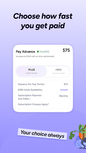 Earnifi: Early Pay. Fast Money screenshot 4