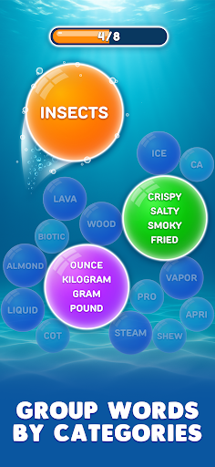 Bubble Word Jam screenshot 1
