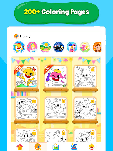Baby Shark Coloring Book: Kids screenshot 5