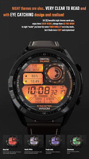 ILLUMINATOR Digital Watch face screenshot 33