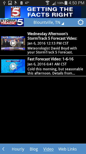 WCYB StormTrack 5 screenshot 1