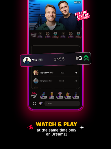 Dream11: Sports Watch Along screenshot 3