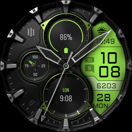 S4U Assen - Hybrid watch face screenshot 5