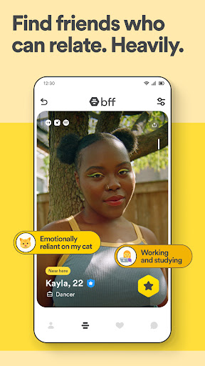 Bumble For Friends: Meet IRL screenshot 1