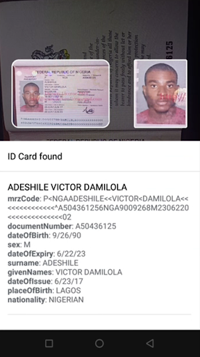 ID Card, Passport, Driver Lice screenshot 1