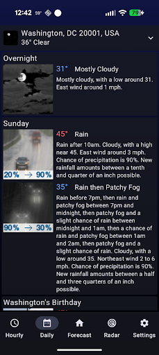 US Public Weather screenshot 3