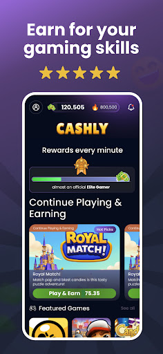 Cashly-Play & Earn in Minutes screenshot 5