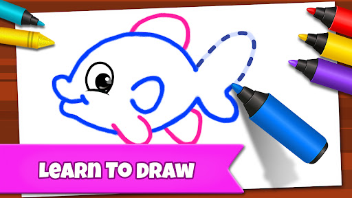 Drawing Games: Draw & Color screenshot 24