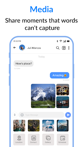 Messages : SMS & Private Chat screenshot 3