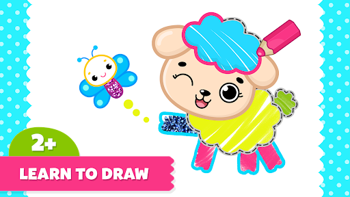 Coloring for Kids: Drawing 2-6 screenshot 8