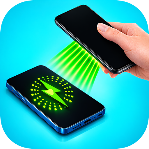 Wireless charge Phone to Phone cover