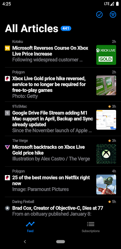 Fluent Reader Lite - RSS Clien screenshot 10