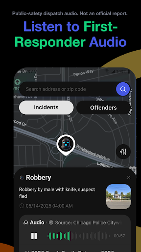CrimeRadar: Dispatch Alerts screenshot 1