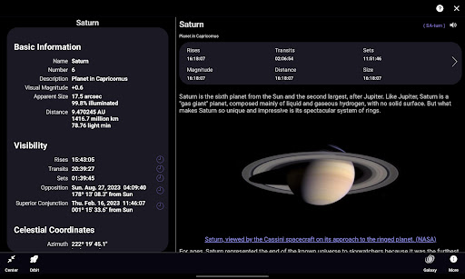 SkySafari 7 Pro screenshot 13