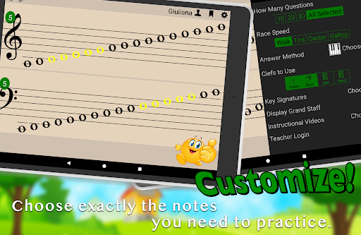 Flashnote Derby- music notes! screenshot 2