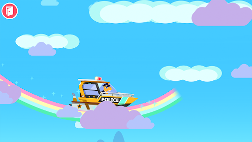 Dinosaur Police Car Games kids screenshot 10