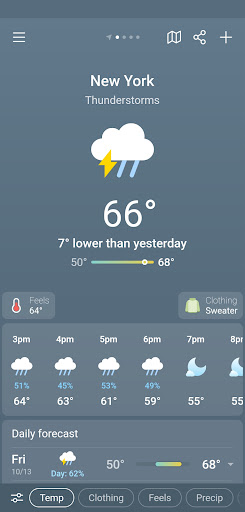 Weather & Clima - Weather Sky screenshot 22