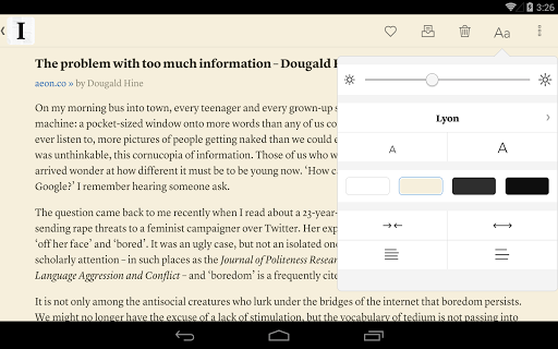 Instapaper screenshot 12