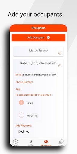 Parcel Pending screenshot 1