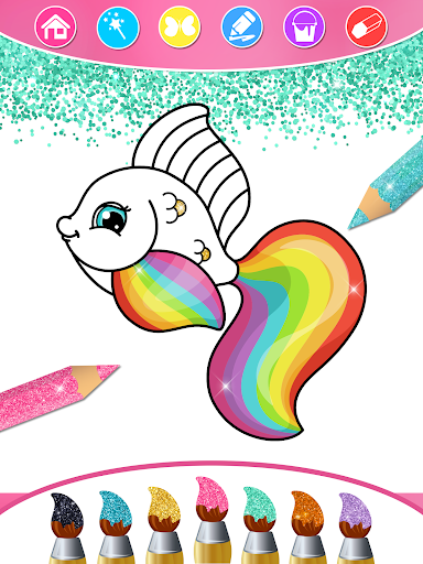 Princess Coloring Book & Games screenshot 29