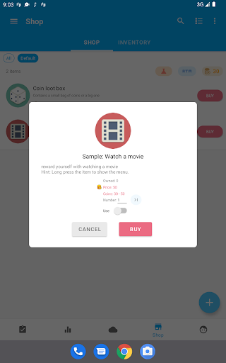 LifeUp: Gamify Tasks & Habits screenshot 11