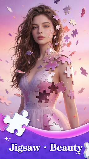Heartstring Puzzle-Girl Jigsaw screenshot 2