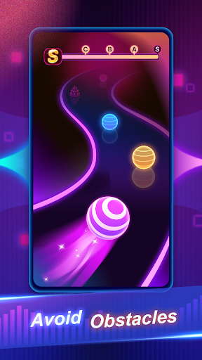 Rolling Music Ball: EDM Rush screenshot 12