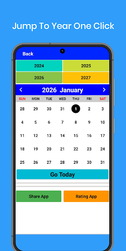 2026 Calendar screenshot 1