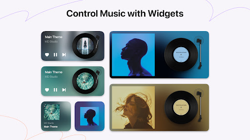 MD Vinyl - Music Player Widget screenshot 1