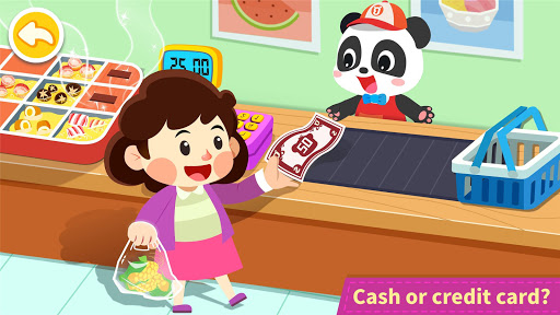 Baby Panda's Town: Supermarket screenshot 10