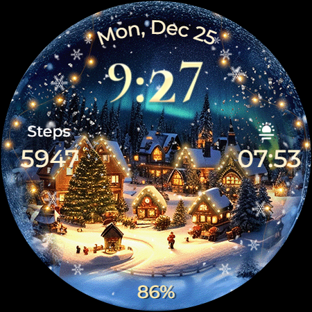 Animated North Pole Christmas screenshot 2