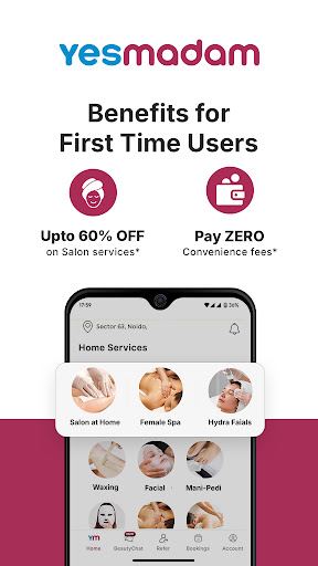 YesMadam Salon & Spa at Home screenshot 6