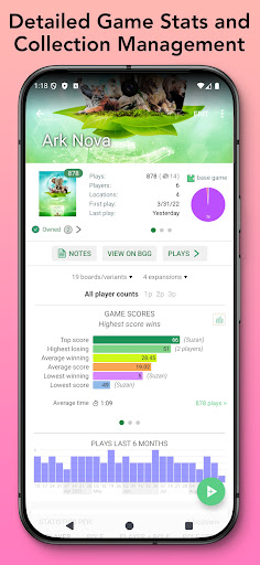 Board Game Stats screenshot 1