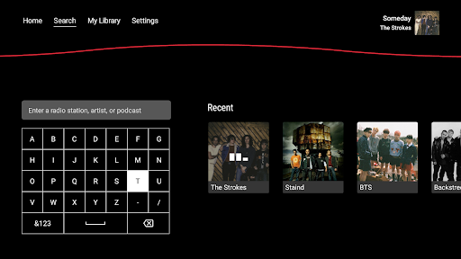 iHeartRadio for Google TV screenshot 7