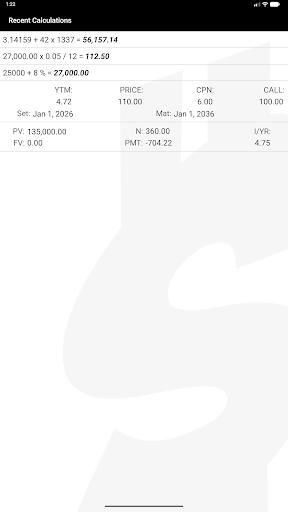 10bii Financial Calculator screenshot 4