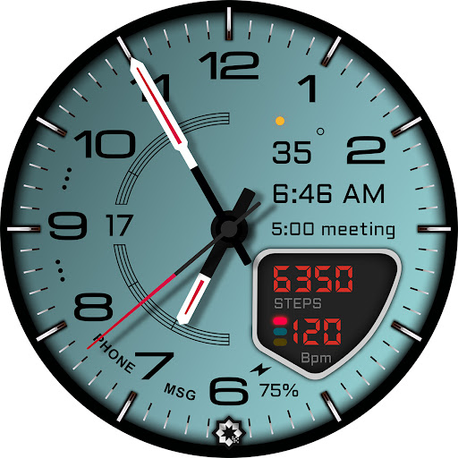 D355 Premium Watch Face screenshot 13