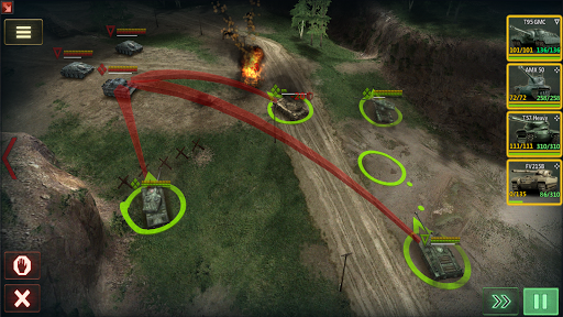 Armor Age: WW2 tank strategy screenshot 18