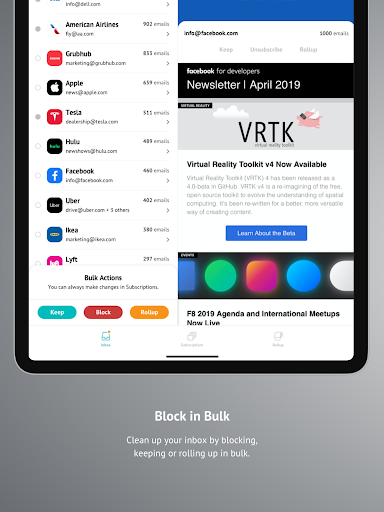 Unroll.Me - Inbox Mail Cleaner screenshot 11