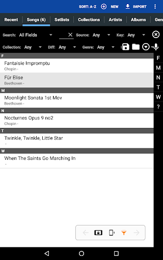 MobileSheets screenshot 13