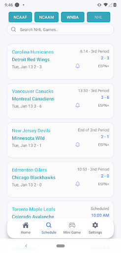 Live Scores : NFL NCAA NBA MLB screenshot 21