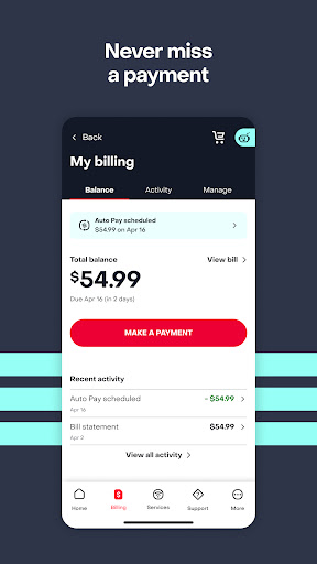 MyFrontier screenshot 11