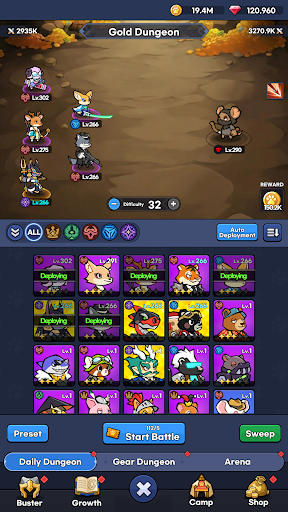 Animal Busters : Idle RPG screenshot 3